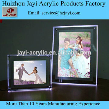 Advertising OEM Customized 3d display frame Crystal Led Frame Led Display Frame