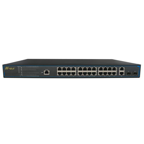 28 ports full gigabit L2 managed PoE Switch