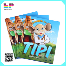 Coloring Laminated hardcover book with sponge hardcover book printing