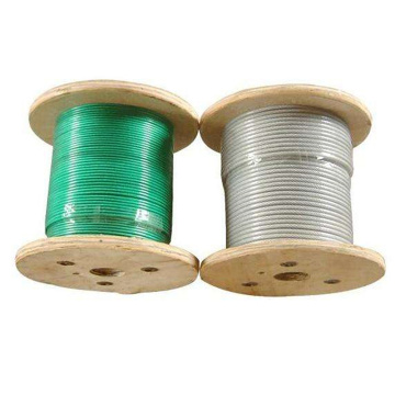 Nylon PVC Pa coated stainless steel wire rope