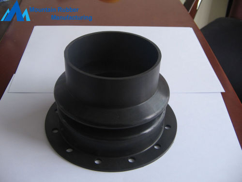 High Tensile Strength Rubber Big Dust Bellows / Boot / Epdm, Cr And Silicone Bellows Boots