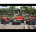 Mail Packing Patio Sofa setzt Rattan-Effekt