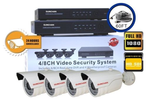 8 Channel Hd Sdi Security Camera 600tvl With Full Real Time Image