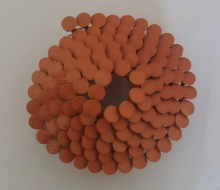 1 Inch Painted Coil Nails