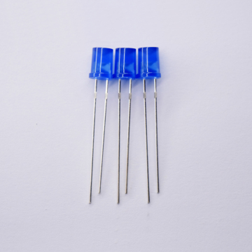 Ultra Bright Blue 5mm Flat Top Concave LED