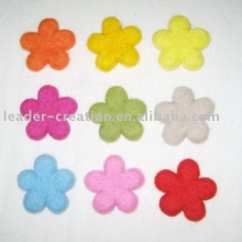 wool craft flower