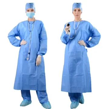 High Quality Medical Nonwoven SMS Surgical Gown