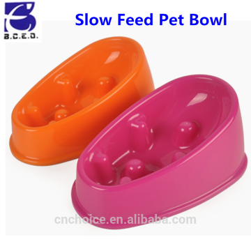 Non-toxic slow feeding pet bowl dog bowl pet food bowl