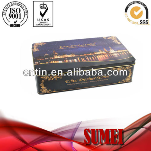 tin packing box for gift