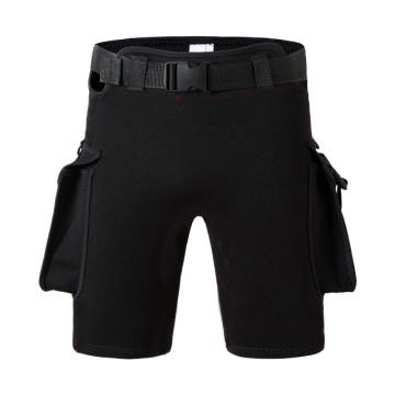 Customized Men's Neoprene Wetsuit Tech Diving Shorts with Tool Pocket