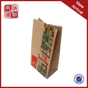 Fried chips packaging paper potato bags, thin paper bags packaging