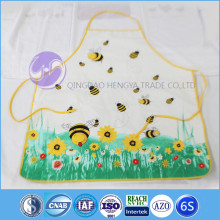 cheap plain custom printed cotton cooking kid kitchen apron