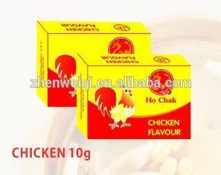 4G Halal Chicken Seasoning Bouillon cubes For Instant Noodle Soup