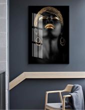 African and Scandinavian Women in Oil: Canvas Paintings, Posters, and Prints for Wall Art