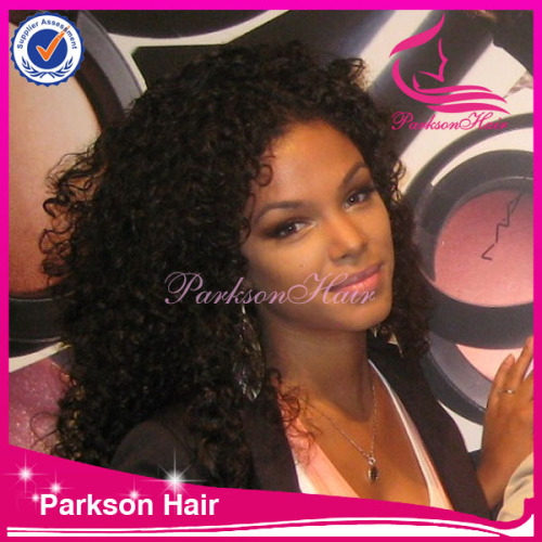 2014new hot product high density high quality afro wigs indian remy hair wigs lace front