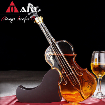 Violin Whisky Decanter With Holder Wine Whiskey glass