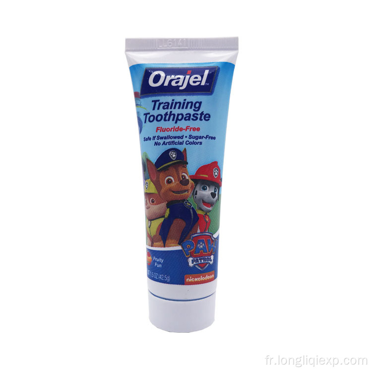 Dentifrice d&#39;entraînement sans sucre gratuit pour bébé 15OZ