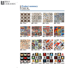 Foshan Decor Flower Shower Ceramic Floor Moroccan Tiles