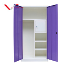 Steel Wardrobe Lockers: 2-Door Metal Gym Storage - Cheap Lockers/Wardrobes