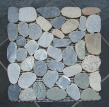 cobblestone mosaic riverstone pebbles