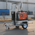 Mobile Light tower with 9m Diesel Generator