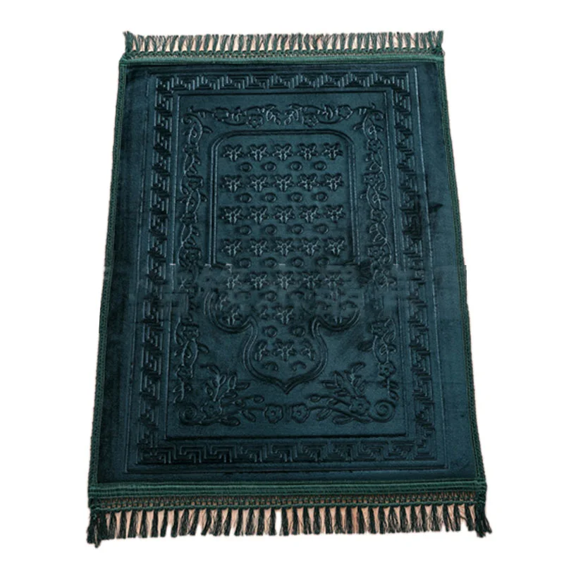 Wholesale Flannel Muslim Prayer Rug Printed Indoor Floor Mat Anti Fatigue Mat The Factory China