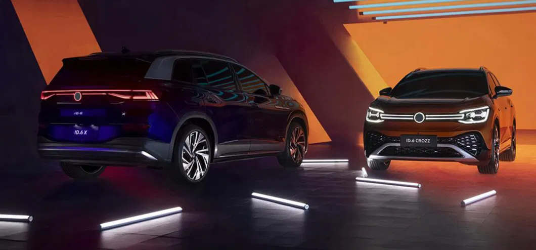 ID6 X Long Range 588km Electric Auto Car 5 Doors 7 Seats Medium 4X2 Rwd EV SUV New Energy Automobile with Runflat Tire