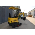 penggali mikro cina mini 1.2ton excavator