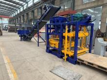 Hollow brick semi-automatic brick machine
