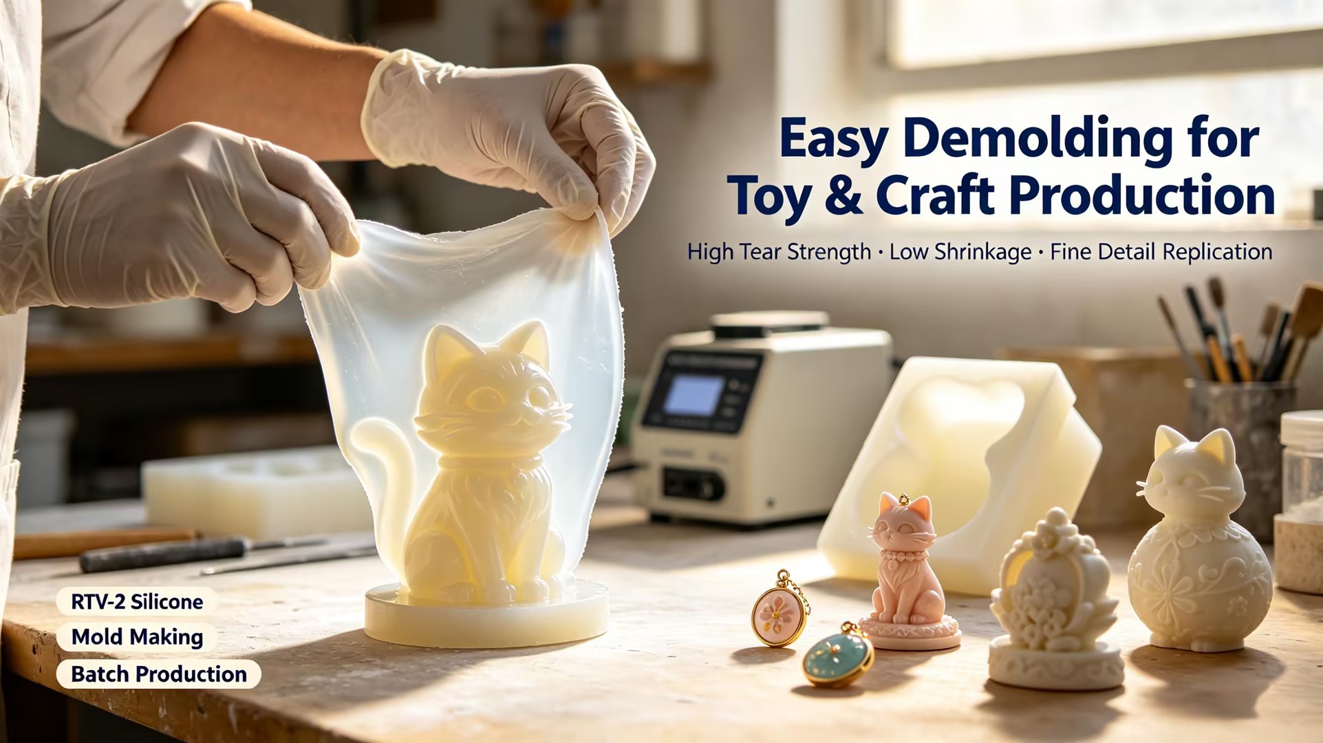 Condensation Cure Toy Molding Silicone Rubber Condensation Cure Toy Molding Silicone Rubber