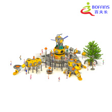 Galactic Sliding Space Playground for Kids