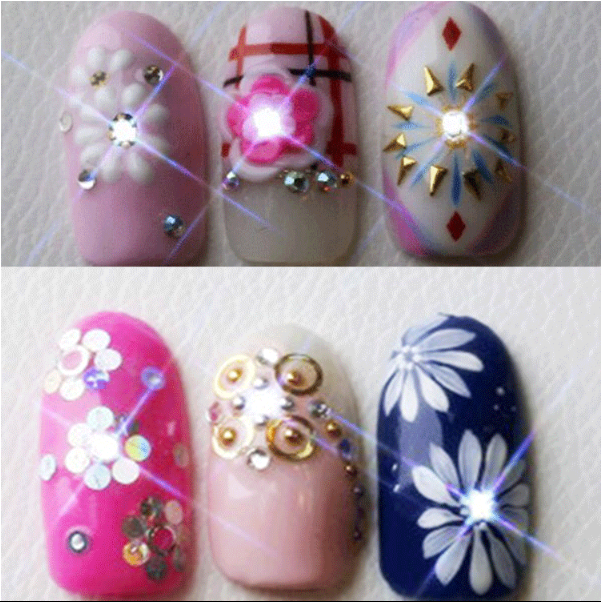 NFC smart nail polish/ NFC smart nail art design stick on nails