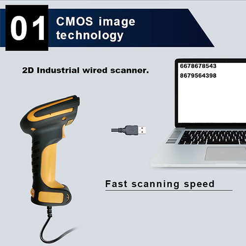 8220 Industrial Wired Barcode Scanner 18