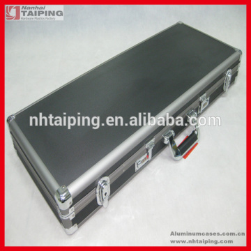 long rifle aluminum case with high security