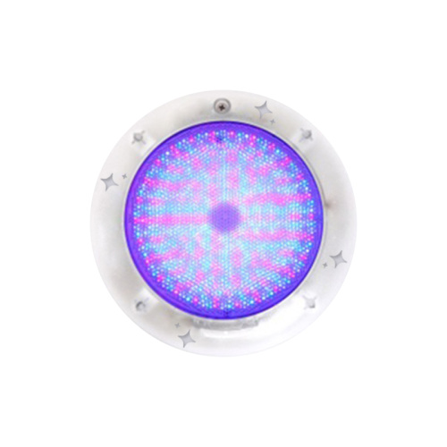 Hartsfylld betongpool LED-belysning