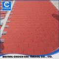 Azulejo de tejas de fibra de vidrio reforzado asfalto
