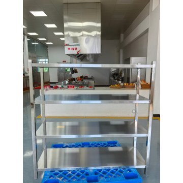 Dört katmanlı düz raf ünitesi
