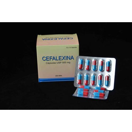 Cephalexin Capsule/Cefalexin USP 500mg