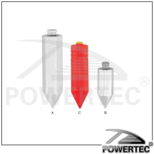 POWERTEC 100-300G Flat type Plumb Bob Set