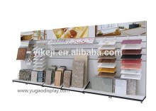 steel material ceramic tile display rack,steel material ceramic tile display rack,double face tile display rack stand