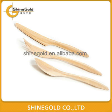 Fork Spoon Wooden Handle