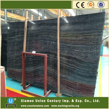 Chinese forest black wood marble