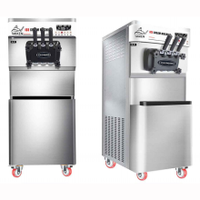 High-Capacity Commercial Ice Cream Machine - Vertical Ice Cream Roll Machine