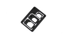 Multifunction 3 In 1 Sim Adapter , Mini Triple Sim 4.9 X 3.9 Cm