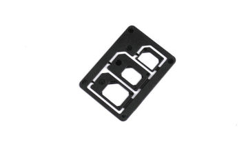 Multifunction 3 In 1 Sim Adapter , Mini Triple Sim 4.9 X 3.9 Cm