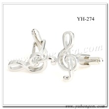 YH-274 Novelty Music Note Cufflink
