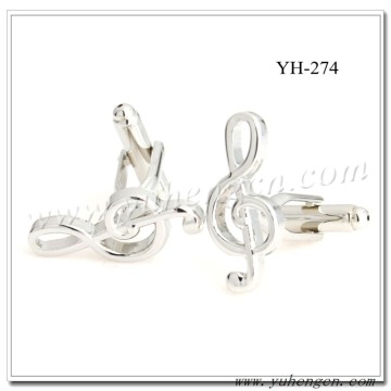 YH-274 Novelty Music Note Cufflink
