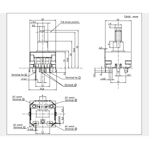 Sdde series power switch