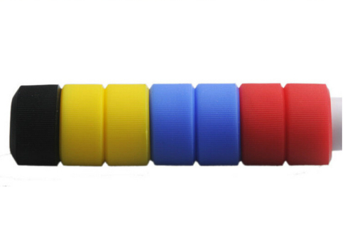 Gripper a barra per manubrio in silicone arcobaleno