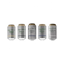 Boshida Compound Microscope Objectives: 10X 20X 40X 60X 100X Infinity Achromatic Plan Color Corrected